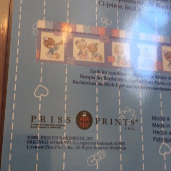 The Precious Moments Baby Jumbo Wall Stickers - Picture 15 of 16